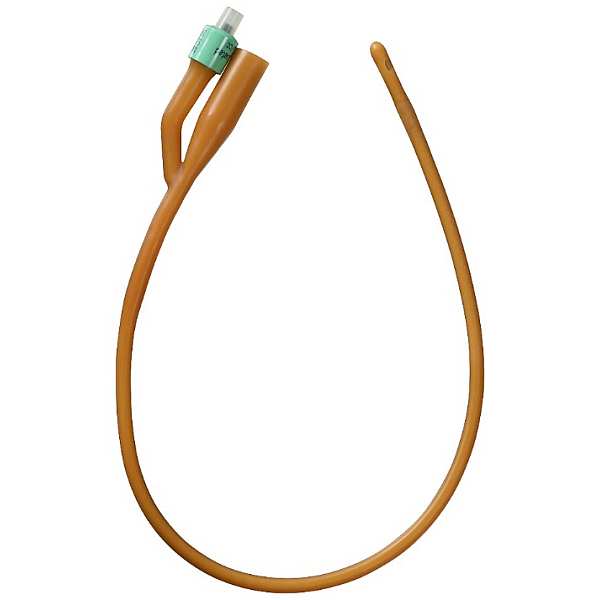 Bardia Catheter 22 G 30cc Silicone Coated Latex 40cm Grey