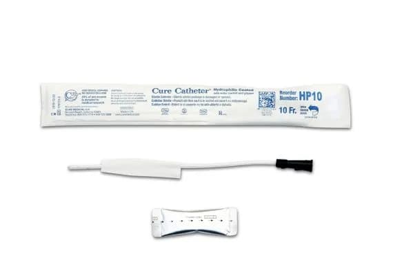 Cure Catheter Hydrophilic Fg10 Paediatric 25cm Black