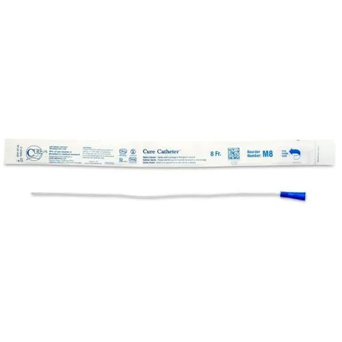 Cure Catheter Nelaton Uncoated Fg8 Male 40cm Blue