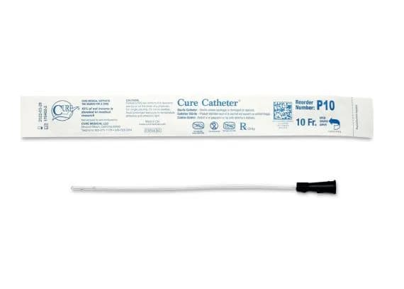 Cure Catheter Nelaton Fg10 Paediatric 25cm Black