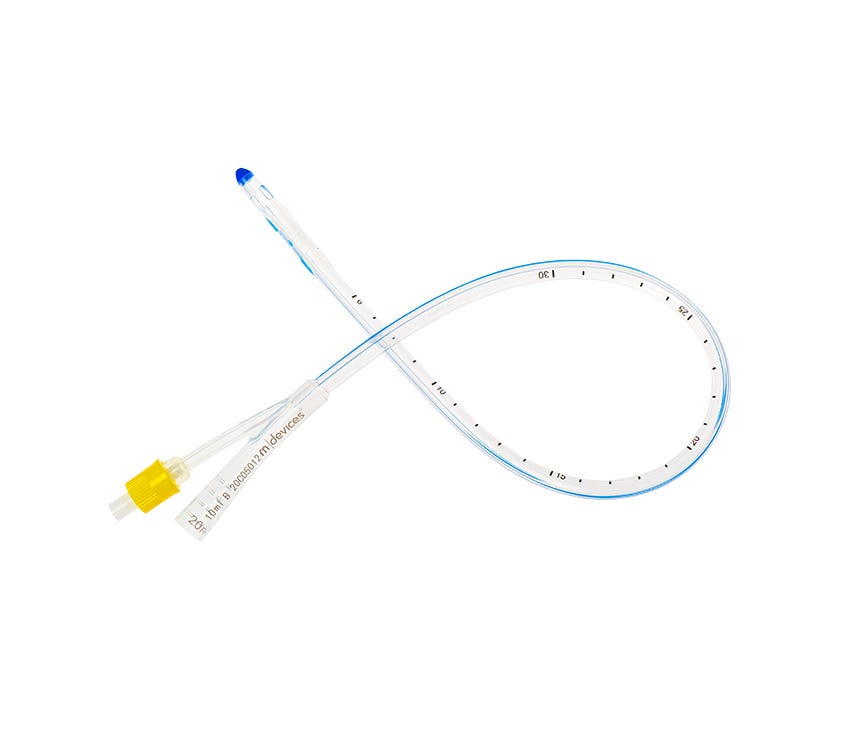 Mdevices Catheter 20 Fr Male 10cc Silicone 45cm