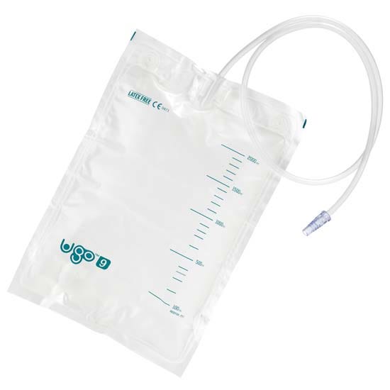 Ugo Drainage Bag 2000ml 90cm Tube
