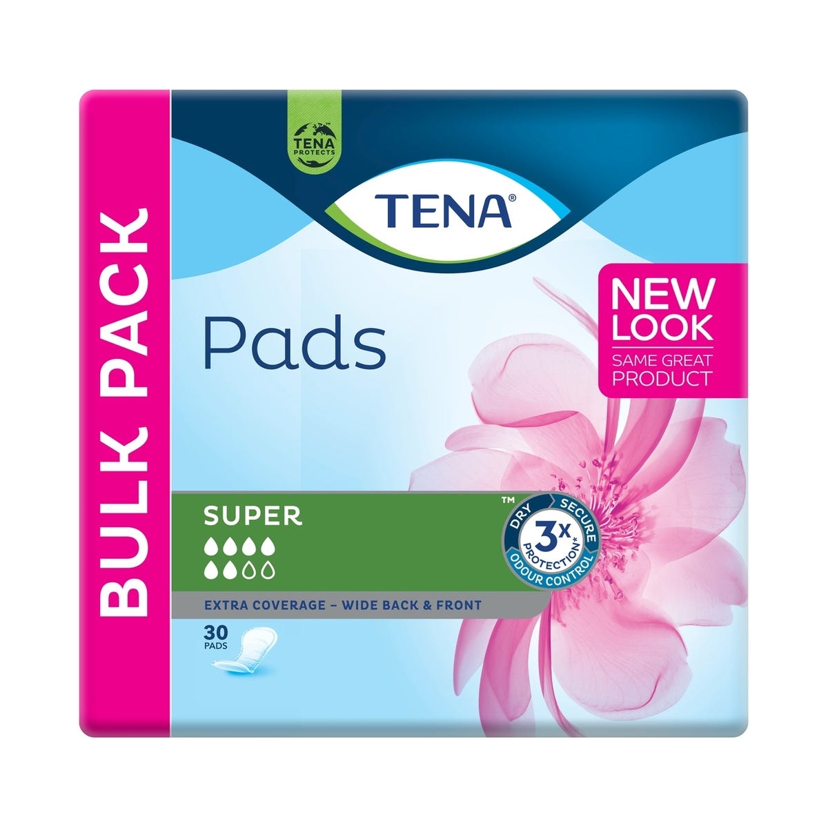 Tena Pads Super 440x192mm Female 600ml White