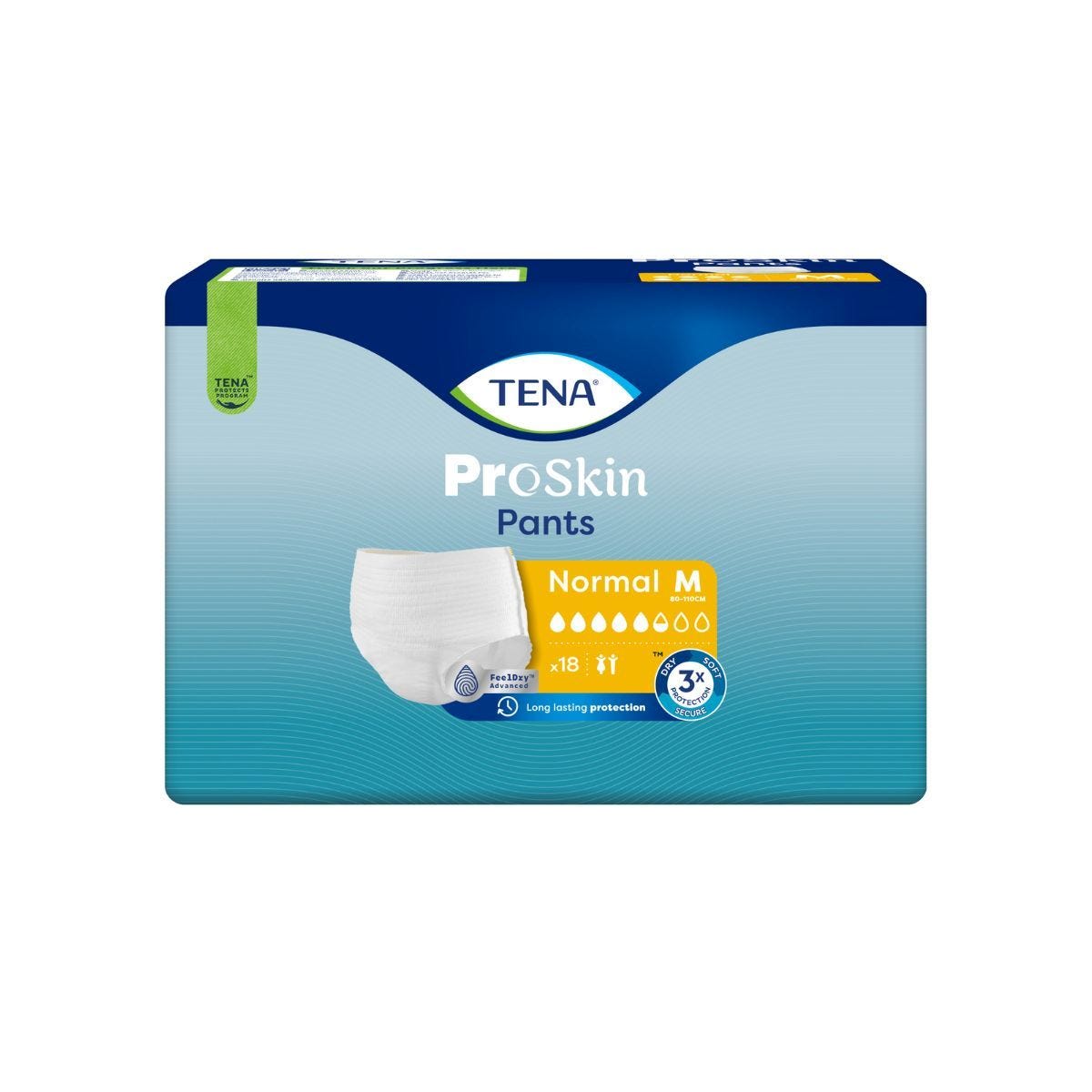 Tena Proskin Pants Normal Medium Waist 80 110cm Unisex 770ml