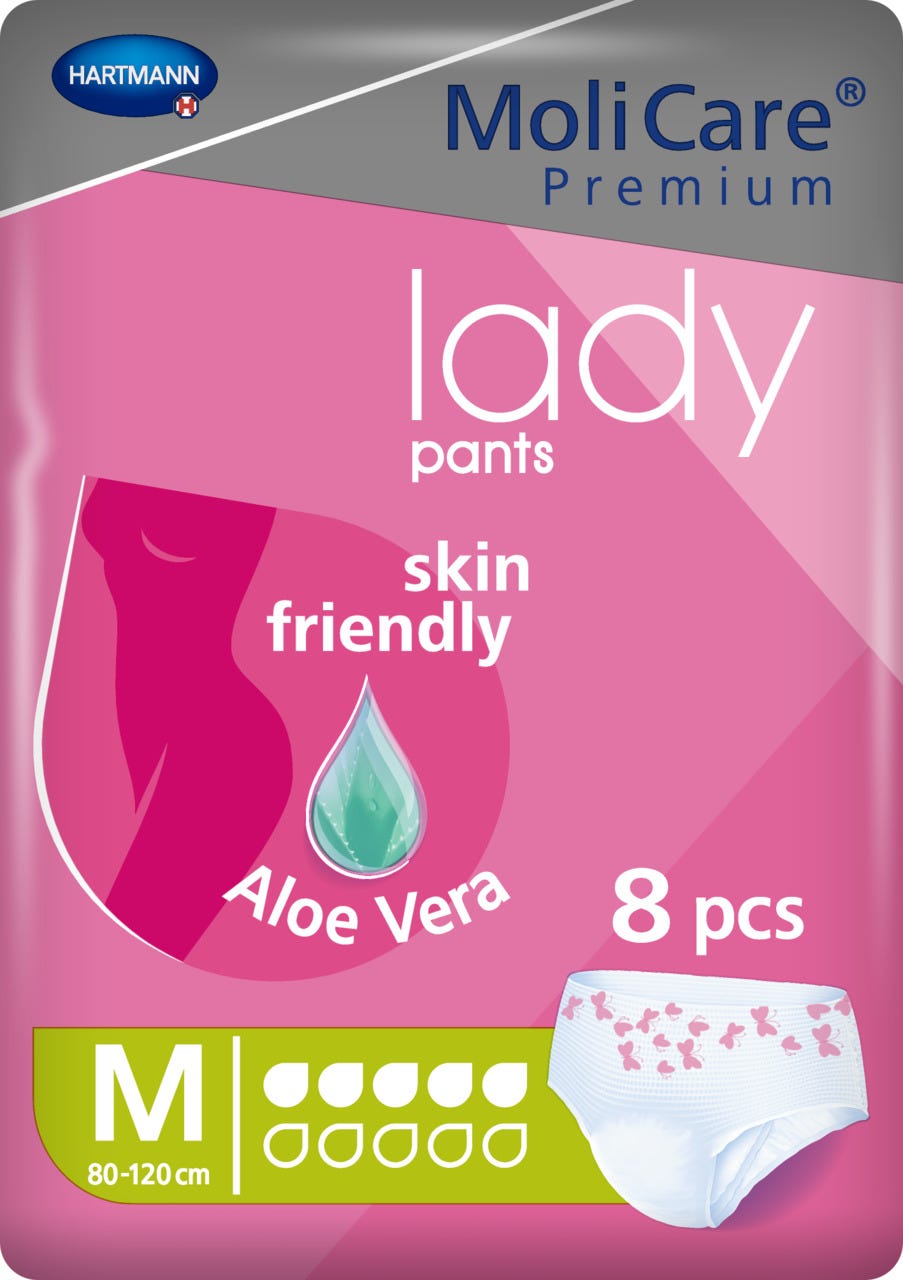 Molicare Premium Lady Pants 5 Drops Medium Waist 80 120cm Female 843ml