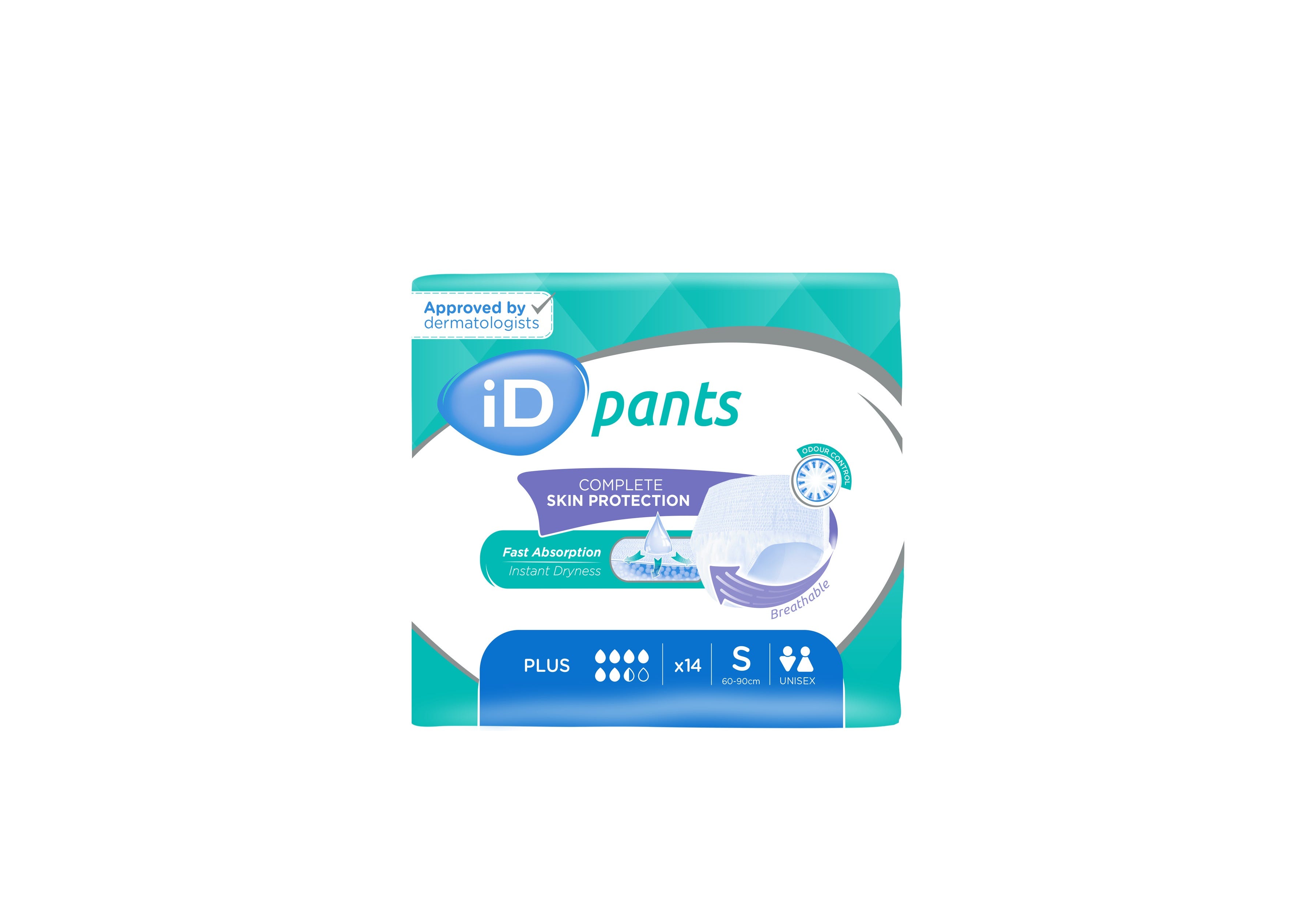 I D Pants Plus Small 60 90cm 1400ml