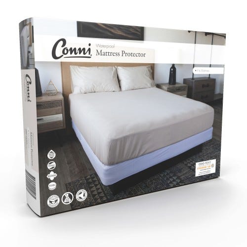 Conni Mattress Protector Single 188x92cm Waterproof