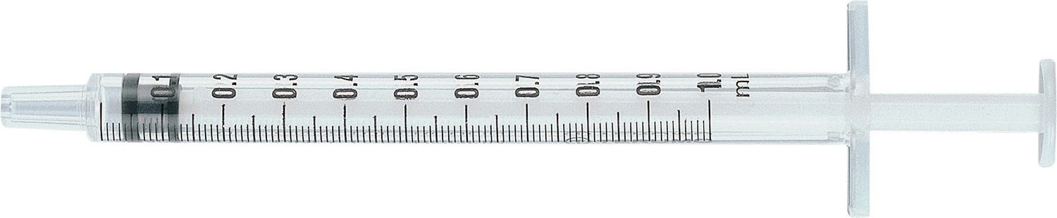 Syringe Hypodermic 1ml