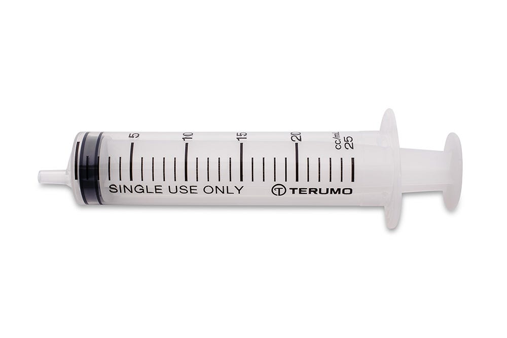 Eccentric Luer Slip Syringe Hypodermic 20ml