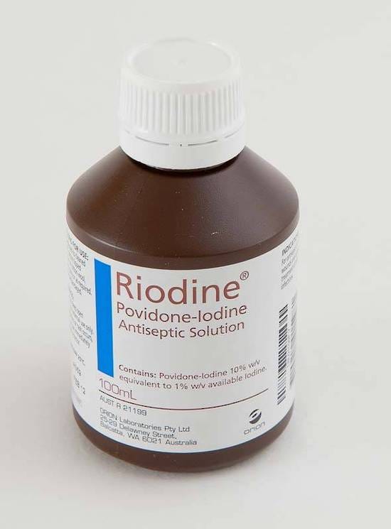 Iodine Povidone (10% Riodine) 100ml