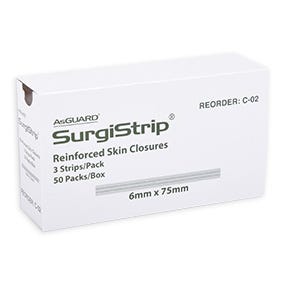 Asguard Surgistrip Reinforced Skin Closures 6mmx75mm