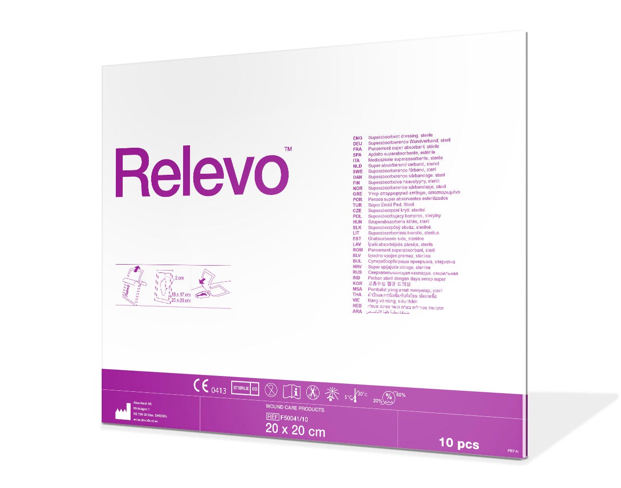 Relevo Dressing 20cmx20cm