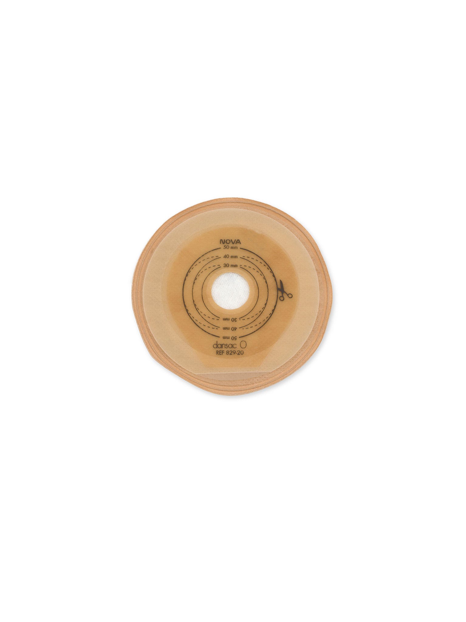 Dansac 1 Piece Stoma Cap Closed Opaque 25mm Pre Cut