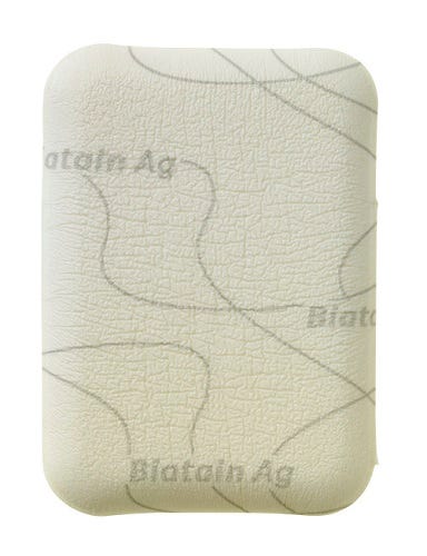 Biatain Ag Non Adhesive Foam 5cm X 7cm