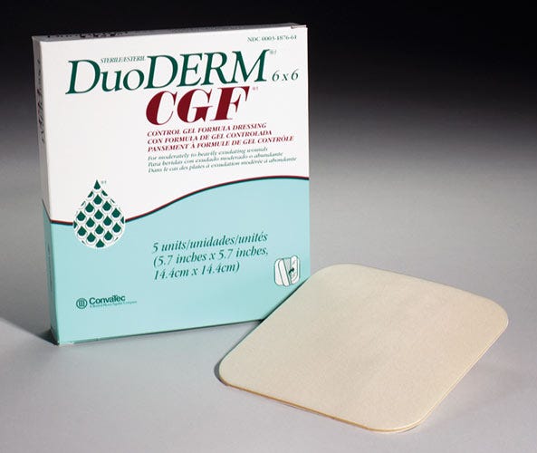 Duoderm Dressing 15cmx20cm Brown