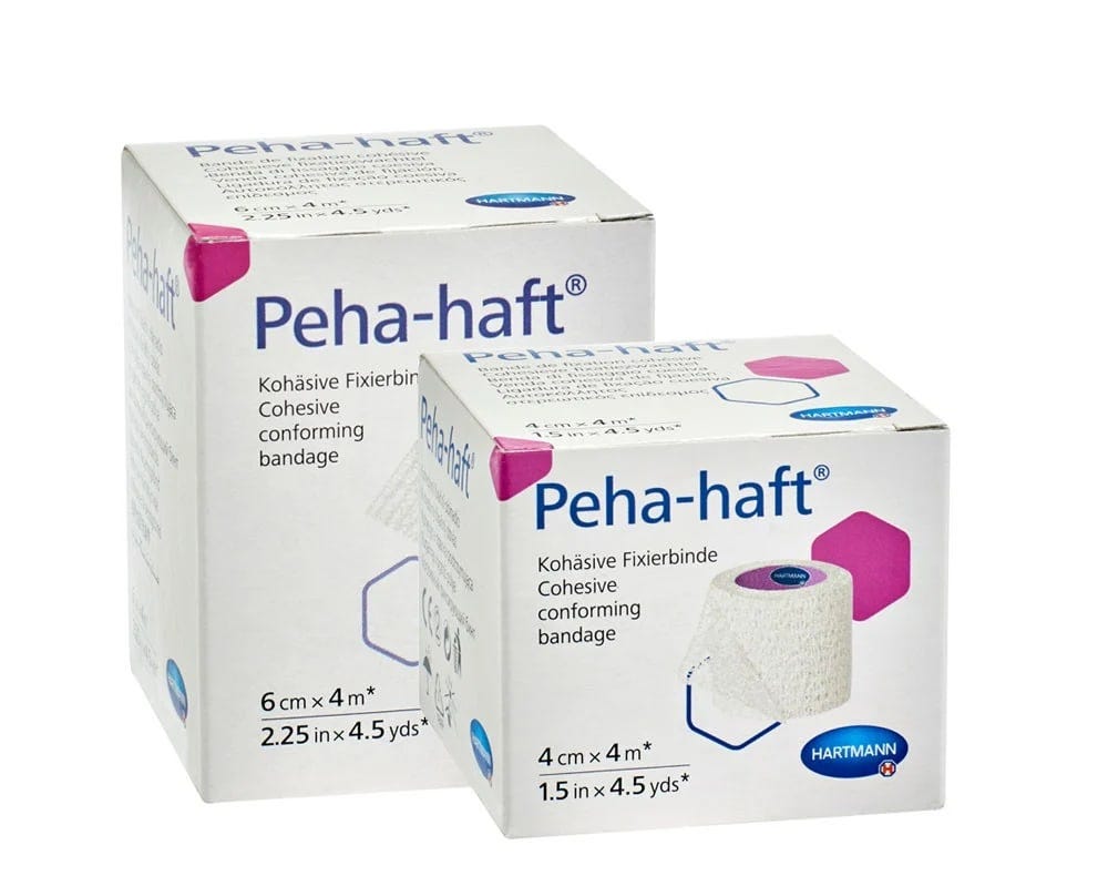 Peha Haft Cohesive Bandage 4cmx4mtr Latex Free