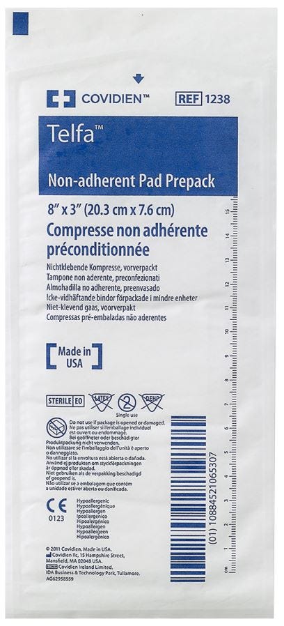 Telfa Dressing 7.5cmx20cm Sterile