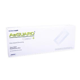 Asguard Clear Film Island Dressing 10 Cm X 20 Cm