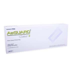 Asguard Clear Film Island Dressing 10 Cm X 25 Cm
