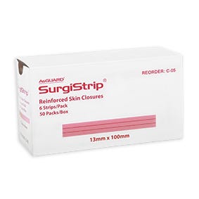 Asguard Surgistrip Reinforced Skin Closures 13 X100 Mm(str