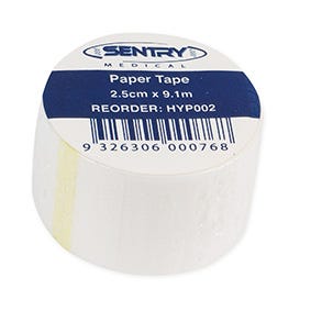 Tape Hypo Allergenic 2.5cmx9.1mtr