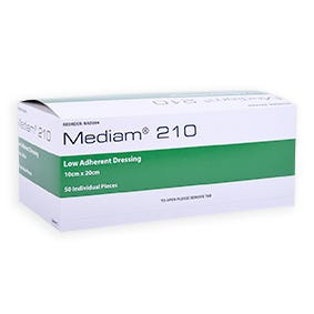Mediam 210 Low Adherent Dressing 10x20cm