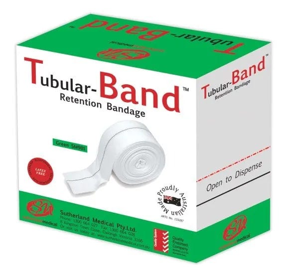 Tubular Band Medium Limb 5cm Green