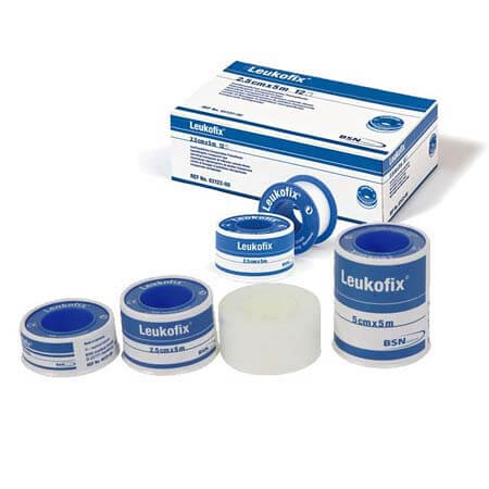 Leukofix Film Tape 2.5cmx9.2mtr Clear