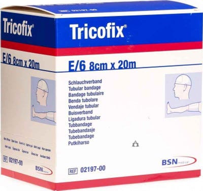 Tricofix Tubular Bandage Size E 8cm