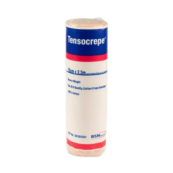 Tensocrepe Bandage 15cm X 2.3mtr White