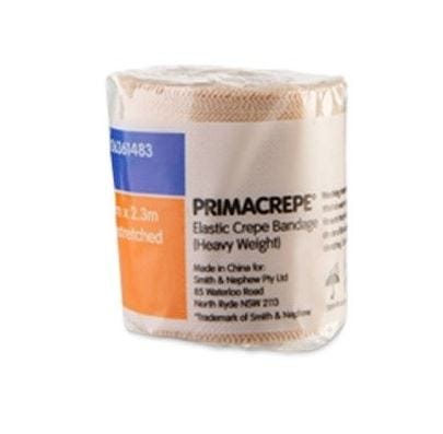 Primacrepe Crepe Bandage 5cmx2.3mtr Tan   Heavy Weight 5cmx2.3mtr