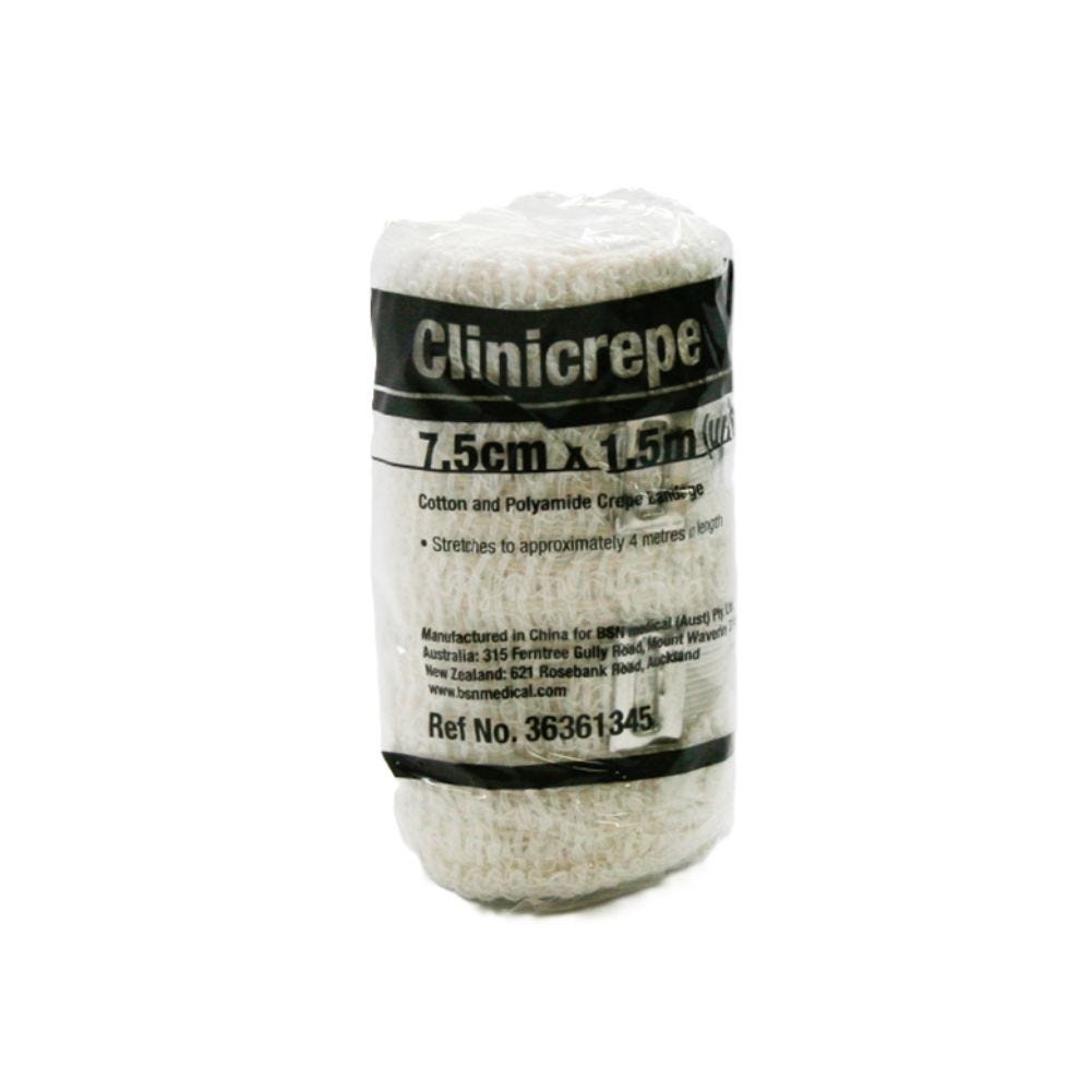 Bandage Crepe 7.5cmx1.6mtr