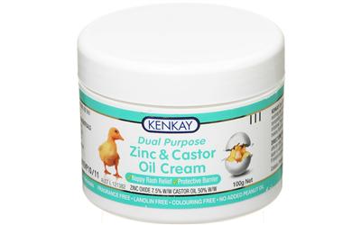 Zinc & Castor Oil Cream 100g Jar