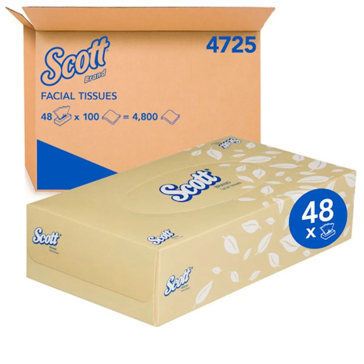 Scott 2 Ply Facial Tissues