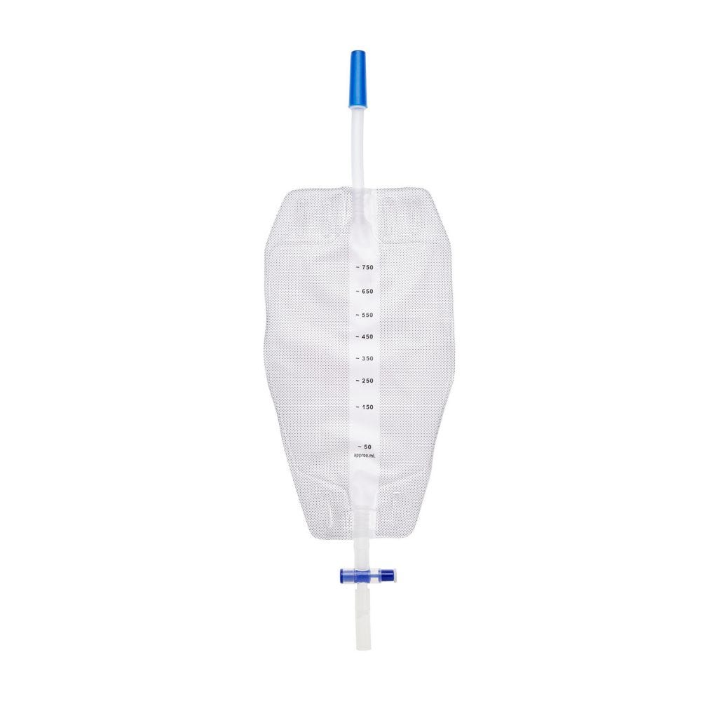 Unoquip Leg Bag Hhc Soft Backing 750ml Unisex 10cm Tube