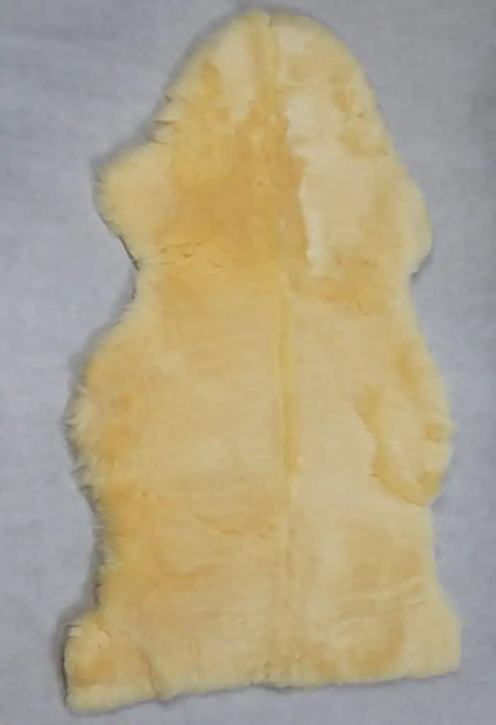 Sheepskin Square Large 22x22"