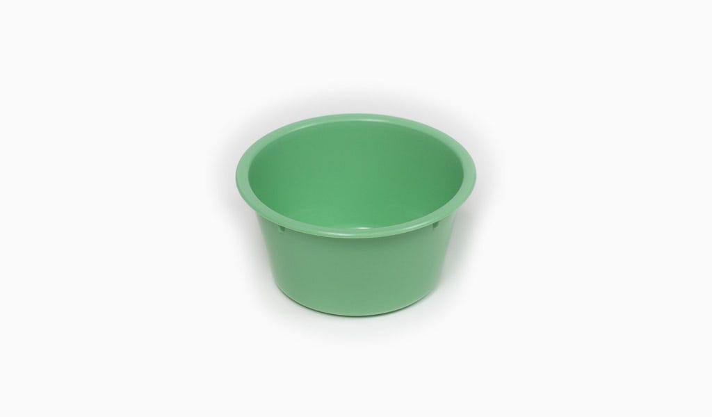 Wash Bowl Small 140mm Green