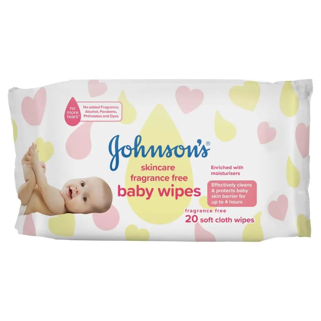 Johnson & Johnson Baby Skincare Wipes