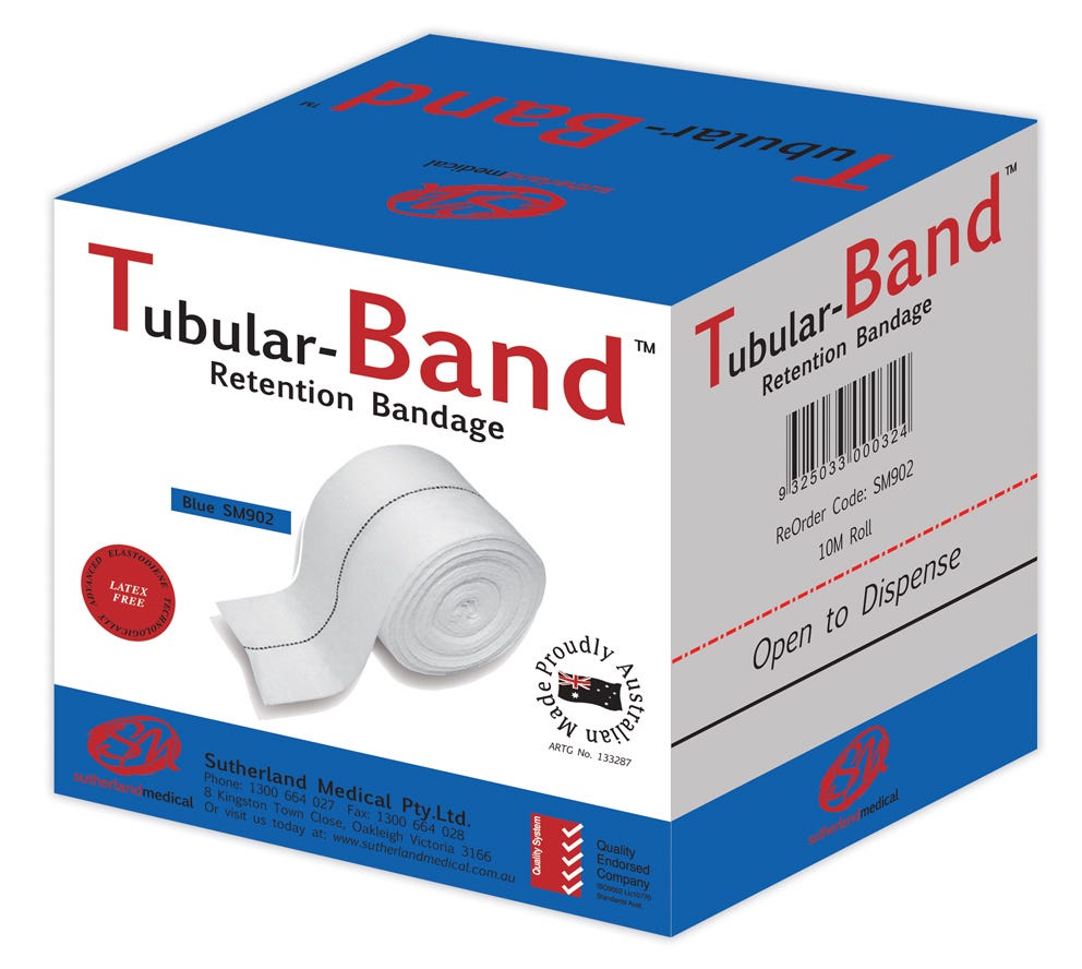 Tubular Band Large Limb 7.5cm Blue